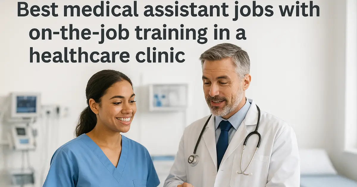Best 12 Medical Assistant Jobs with On-the-Job Training