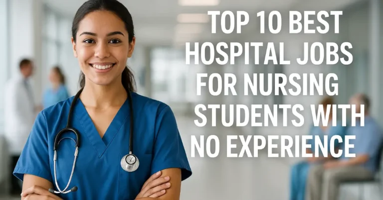 Top 10 Best Hospital Jobs for Nursing Students