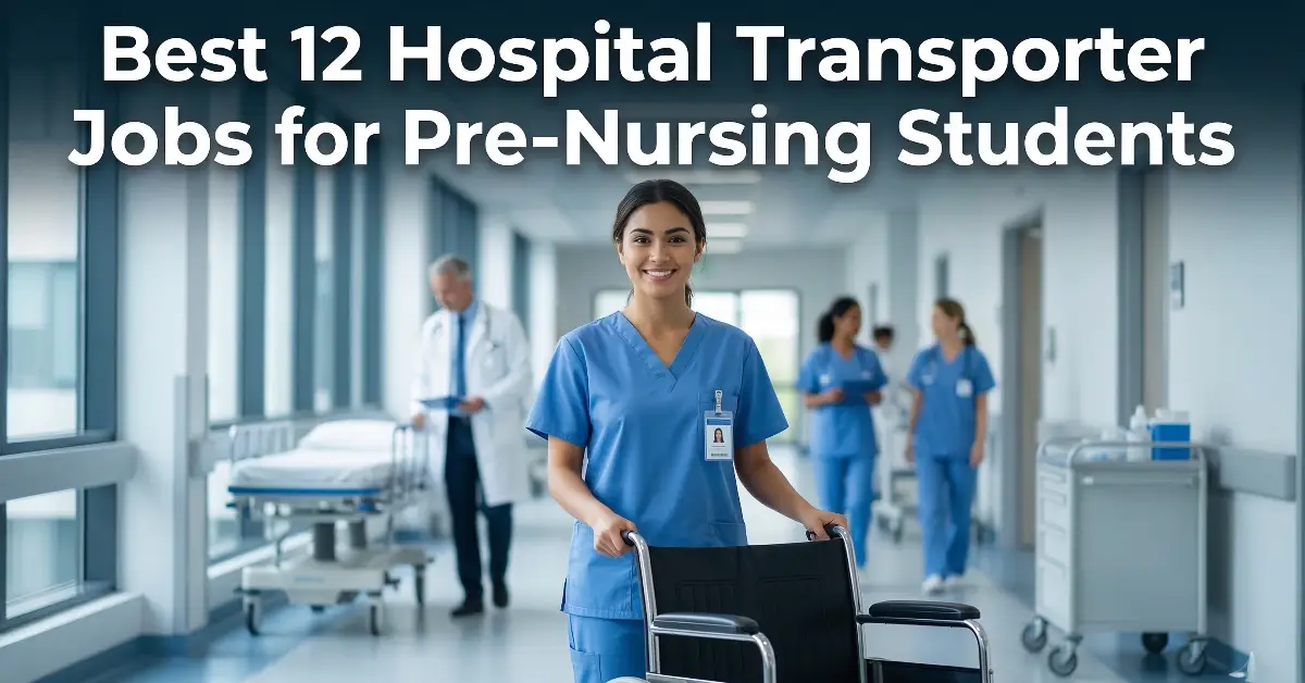 Best 12 Hospital Transporter Jobs for Pre-Nursing Students