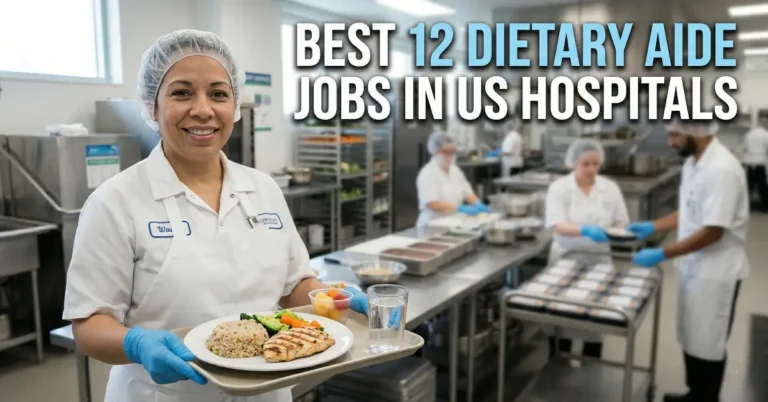 Best 12 Dietary Aide Jobs in Top-Rated US Hospitals