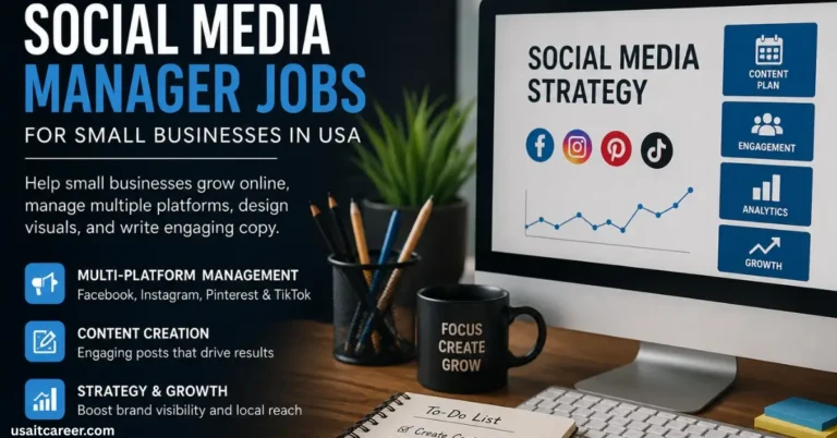 Social media managers jobs for small businesses in usa